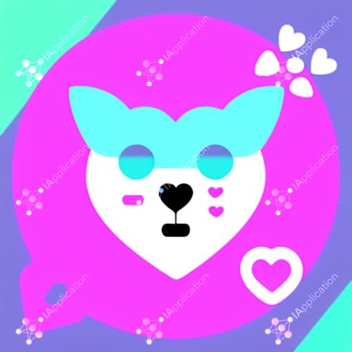 Icon For A Dating And Tracking App For Pet Care Services