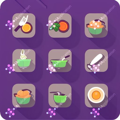 Icon For A Recipe And Cooking App