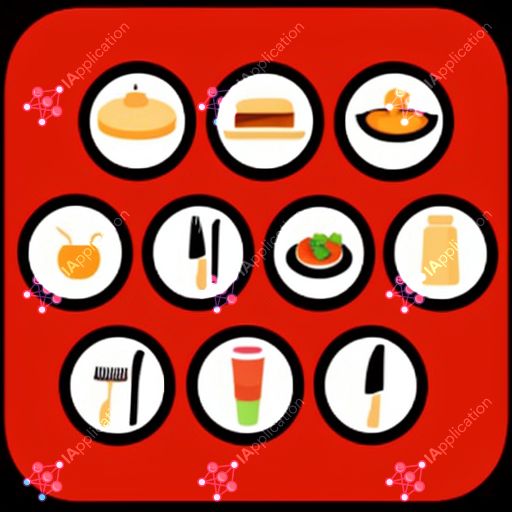 Icon For An Application Of Recipes And Culinary Advice