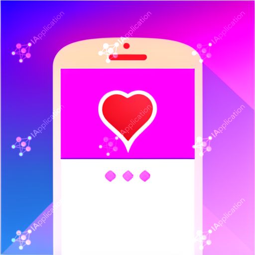 Icon For A Dating And Tracking Application For Beauty And Aesthetic Services