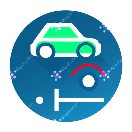Icon For An Auto Repair Service Tracking And Appointment App