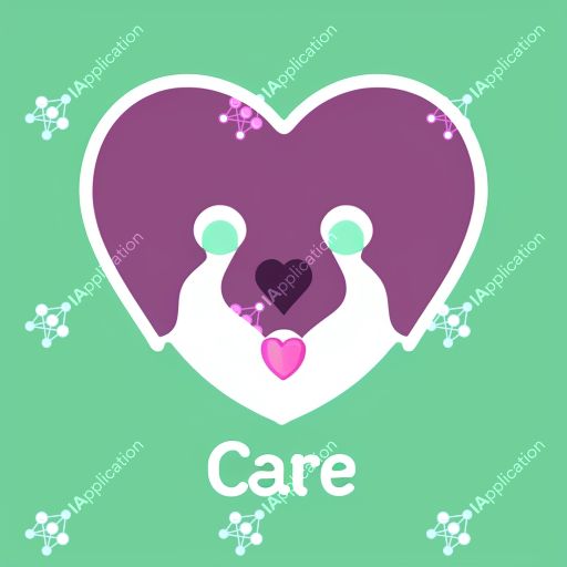 Icon For A Dating And Tracking App For Pet Care Services