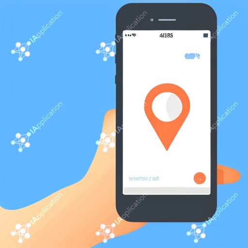 Icon For A Personal Tracking And Location Sharing App