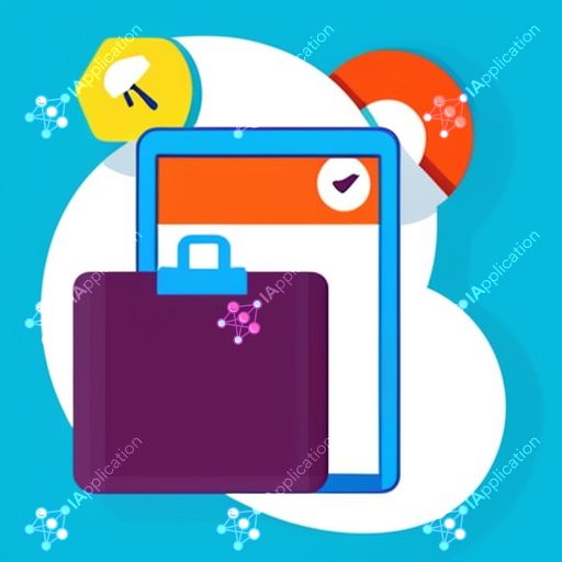 Icon For An Application For Organizing Trips And Vacation Plans
