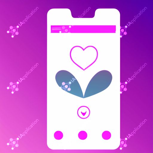 Icon For A Dating And Tracking Application For Beauty And Aesthetic Services