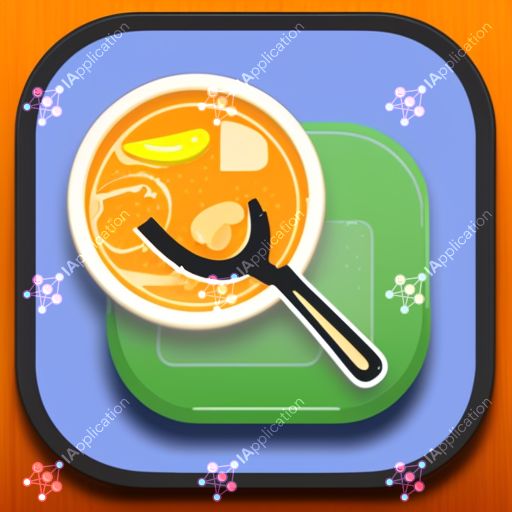 Icon For A Recipe And Meal Planning App