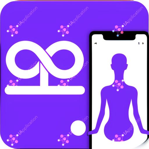 Icon For An Application For Tracking Exercises And Yoga Or Pilates Routines
