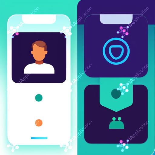 Icon For A Personal Identification And Verification App