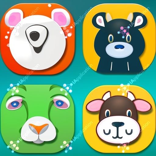Icon For An Animal Game For Kids