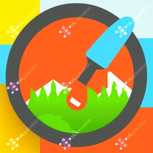 Icon For A Gardening And Plant Tracking App