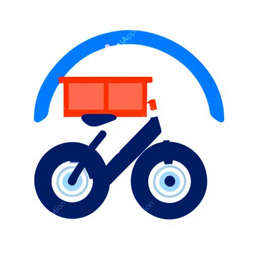 Icon For A Bike Repair And Maintenance Services Appointment And Tracking App