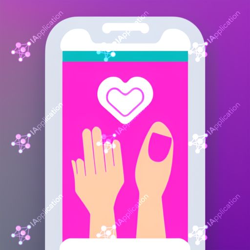 Icon For A Dating And Tracking Application For Beauty And Aesthetic Services