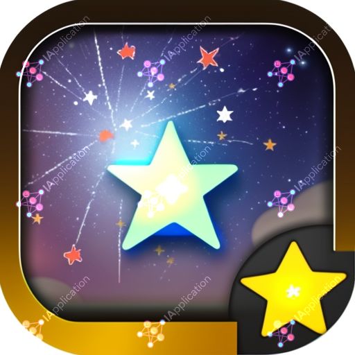 Icon For A Collate The Stars In The Sky App