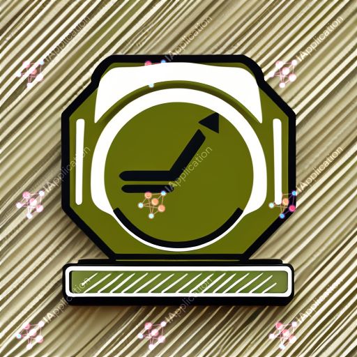 Icon For An Application For Monitoring Consumption Habits And The Environment