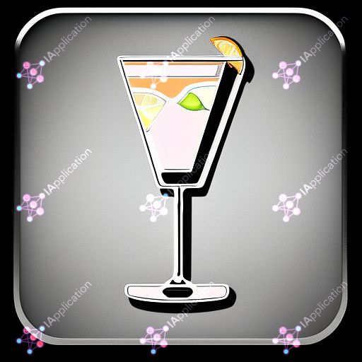 Icon For A Prepare Cocktails App