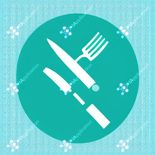 Icon For A Recipe And Cooking App