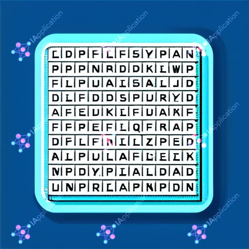 Icon For A Wordsearch App