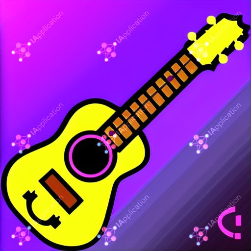 Icon For A Learn To Play Guitar App