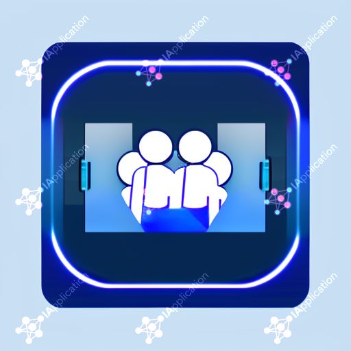 Icono para una aplicación para ver películas con otra persona a distancia