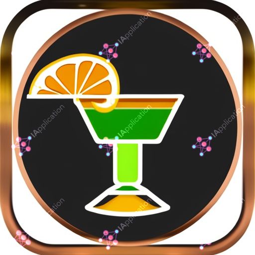 Icon For A Prepare Cocktails App