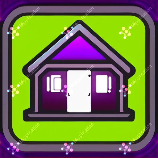 Icon For A Home Automation And Smart Home Control App