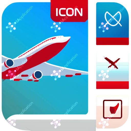 Icon For A Travel Itinerary Planning And Booking App