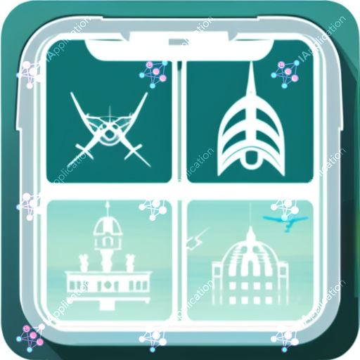 Icon For A Travel Itinerary Planning And Booking App