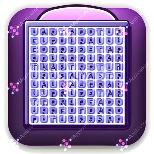 Icon For A Wordsearch For Kids App