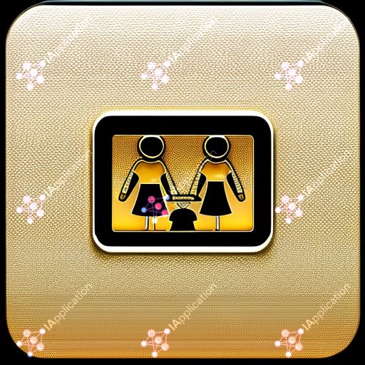 Icon For An Application For Monitoring And Organizing Family Events And Activities