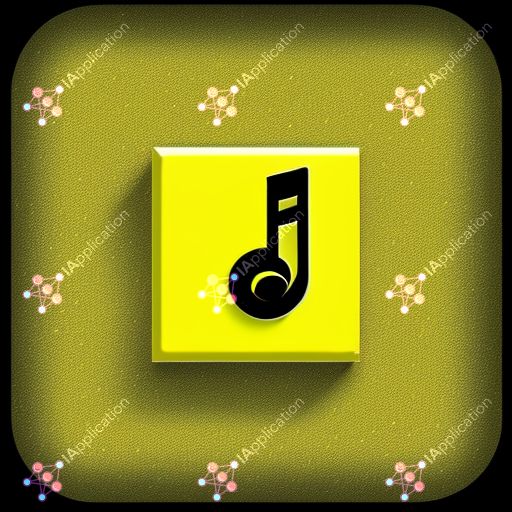 Icono para una aplicación de música y audio