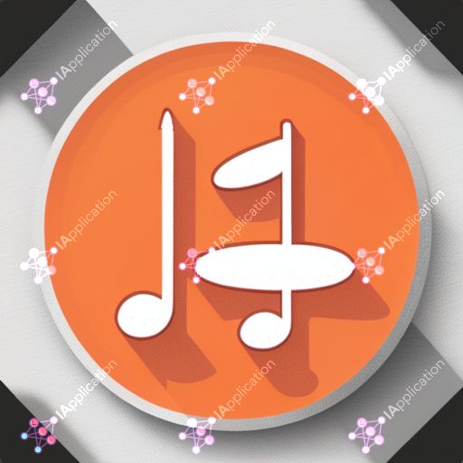 Icono para una aplicación de práctica musical y aprendizaje de instrumentos
