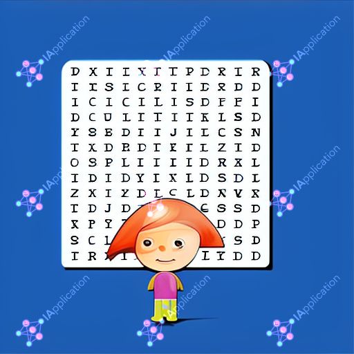 Icon For A Wordsearch For Kids Game