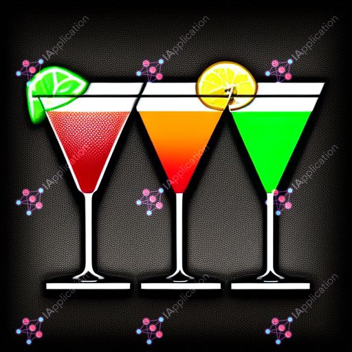 Icon For A Cocktail Of Drinks App